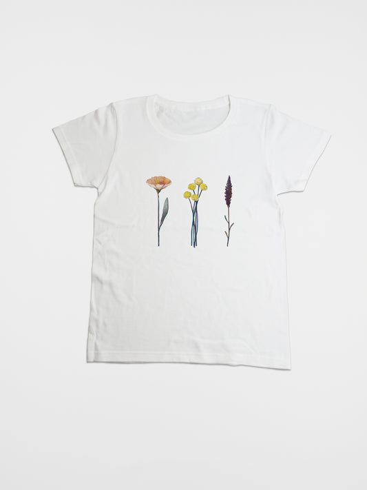 H/S Tee 三輪の花 @小林さき