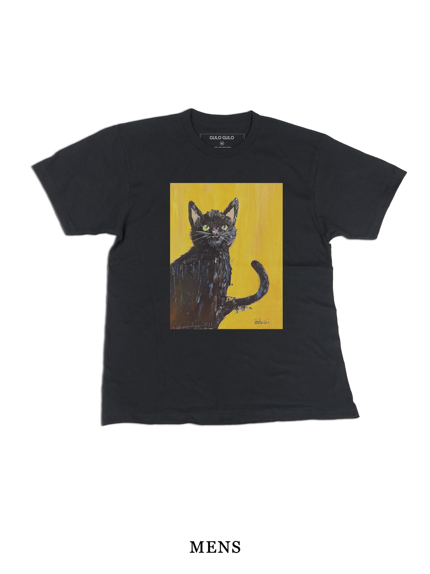 H/S Tee BLACK CAT @ibohashi